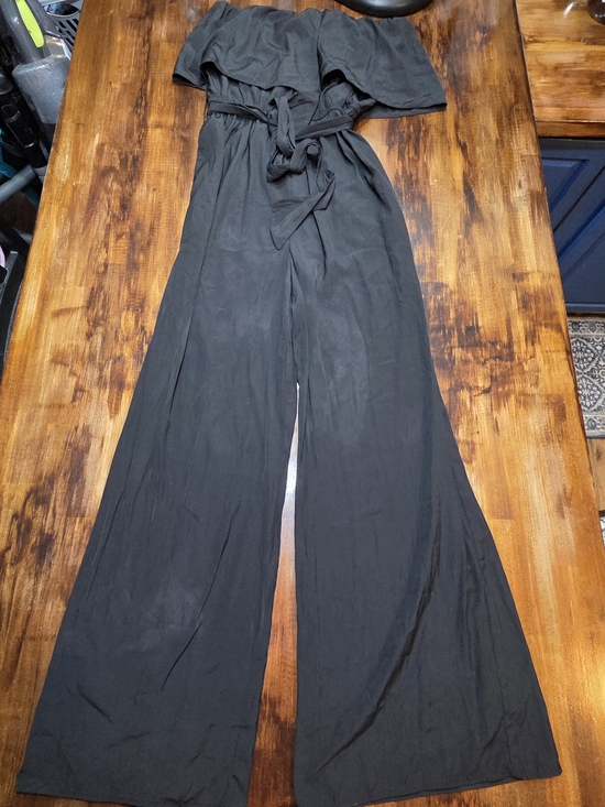 1. State Pants - 1.state Women's Strapless Wide-Leg Jumpsuit Women's M Preppy Whimsigoth NWT